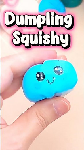 Easy DIY Squishy Dumpling Making at Home🥟 Balloon and Seeds