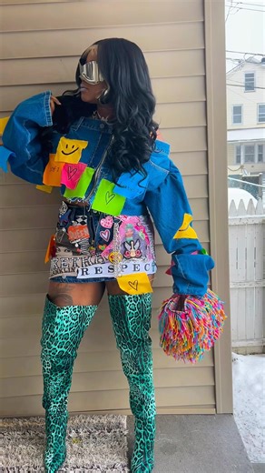 DIY CUSTOM JUNK SKIRT 💙 #crazyinkclothing #diy #diyideas #custom #junk #skirt #fashionnova #fashion