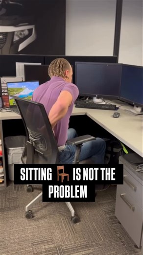 Functional Patterns Minnesota on Instagram: "Sitting itself doesn’t lead to bad posture, it’s the posture you adopt before sitting that’s the problem. If you have good posture (movement) you can sit for long periods of time and not have any issues. Is back or neck pain draining you while working at your desk all day? Schedule an assessment so you can solve what’s causing your pain for good, just like the thousands of FP doers you see on @fp.evidence. @regentrainer @functionalpatterns @projectfun