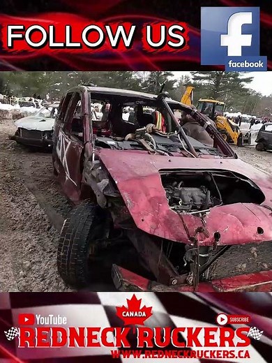 Demolition derby Gravenhurst Ontario 2025 - Subscribe!!!