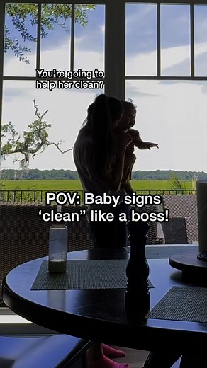 It’s one thing when a baby tells her Gigi to clean… but when she signs it, with full confidence and clarity?! That’s a CODA for you! 🤟🏻👋🏻🤣There’s something both hilarious and holy about watching your baby confidently sign “clean!” I was reminded that God gives even the littlest ones a voice. Sometimes, it’s in babbles. Sometimes, it’s in signs. And sometimes, it’s a bold demand to clean.Little kids don’t need to be grown to carry strength or wisdom. God uses their innocence and boldness to 