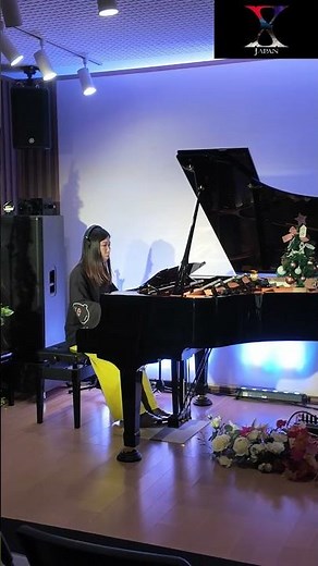 X JAPAN Rusty nail piano #ピアノ #弾いてみた #music #XJAPAN #板谷優希奈