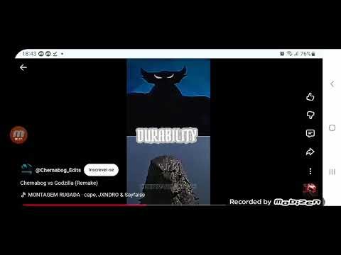 Chernabog vs Evolved Godzilla (Remake)