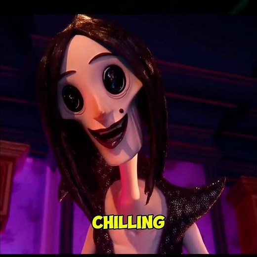 The Creepiest CORALINE Detail: Why 'THE BELDAM' Never Eats?... #shorts