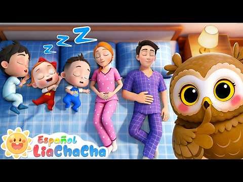 The Owl | Sleepy Song | LiaChaCha in Spanish - Nursery Rhymes