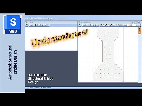 Understanding the GUI in Autodesk Structural Bridge Design