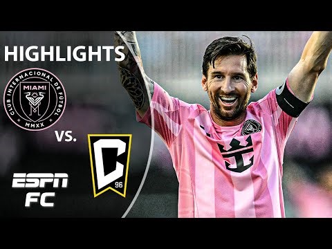 MESSI BREAKS INTER MIAMI GOAL RECORD 🚨 Inter Miami vs. Columbus Crew | MLS Highlights | ESPN FC