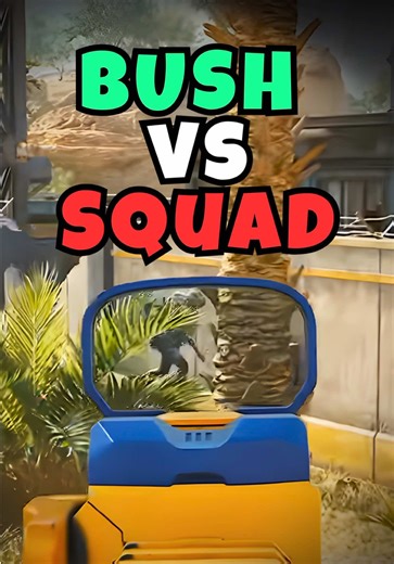 1 Lonely Bush vs 3 Man Squad in Delta Force Game