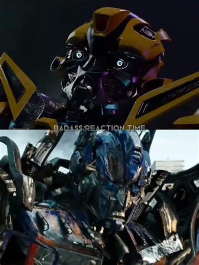 Optimus Prime Dotm Tf3 Base Vs Bumblebee Rou Tf6 (Production) #transformers #shorts #editz