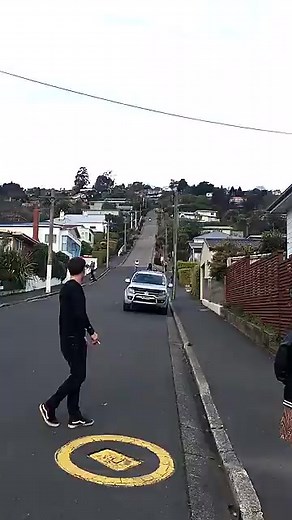 Worlds Steepest Street #worldssteepeststreet