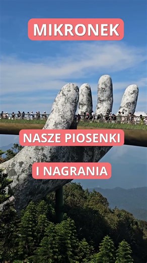 #shorts BALLADA O ZŁOTYM MOŚCIE 🌟🎶 |Pamiątka z Podróży #mikronek #travel #ballada #podróżZpiosenką