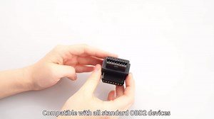 OBD2 Splitter, OBDII Port Extension Converter, Full 16 Pin Male to Dual Female Adapter for All Standard OBD2 Devices Diagnostic Extender