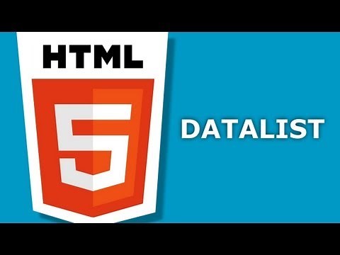 HTML5 - Datalist