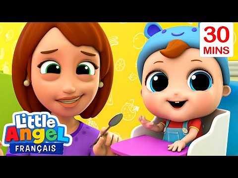 Je sais dire mes premiers mots ! | Comptines avec Bébé Louis | Little Angel Français
