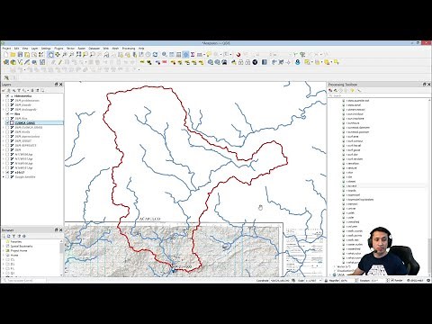 QGIS - Tutorial #004: Delimitar cuencas hidrográficas en QGIS.