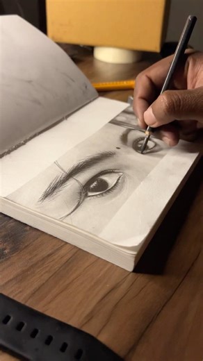 Realistic eye drawing ✍️