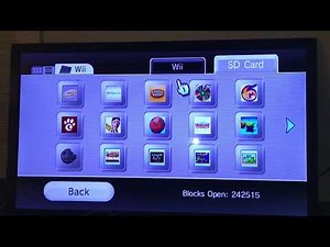 How to put Wii Game Save Files onto the Wii System Memory