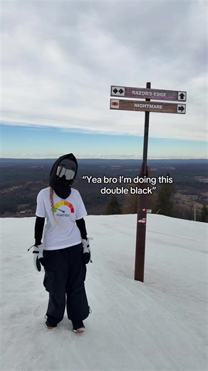 Real #bluemountain #snowboarding #fyp | blue mountain