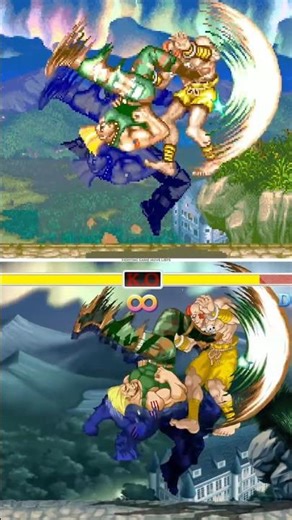 Double Flash Guile Classic X HD Comparison - Ultra Street Fighter II: The Final Challengers (USF2)