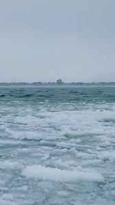 10K views · 234 reactions | As the cold winds sweep across Bemidji, the waters begin their transformation, with delicate ice forming along the surface! Winter has arrived, painting a dramatic and breathtaking scene over the lake! 流❄️ | Visit Bemidji | Facebook