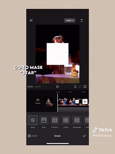 Star transition capcut tutorial