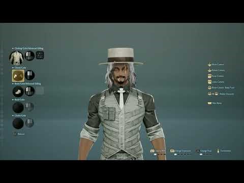 Code Vein 2 - Character Creator: Presets, Voice, Skin, Hairstyle, Cloak, Accessories, Clothing etc