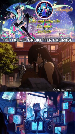 HE HAD TO BROKE HER PROMISE 😥 || #anime #animeedit