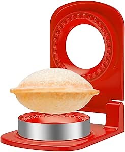 Metal Sandwich Cutter and Sealer - Round Crustless Sandwich Cutter for Peanut Butter and Jelly‌ Sandwich Maker, PB&J Snacks Party Food Prep