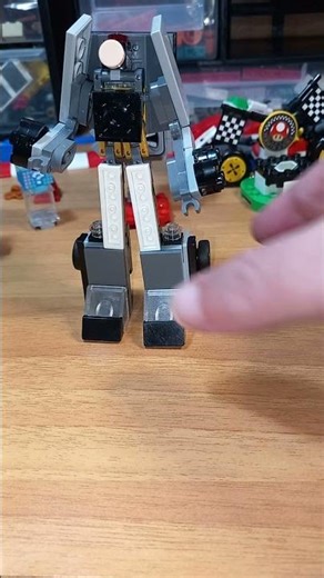 #lego mini robot Jeep transformer
