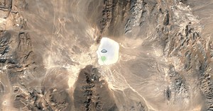 Google Maps' Street View icon turns into a flying saucer over Area 51