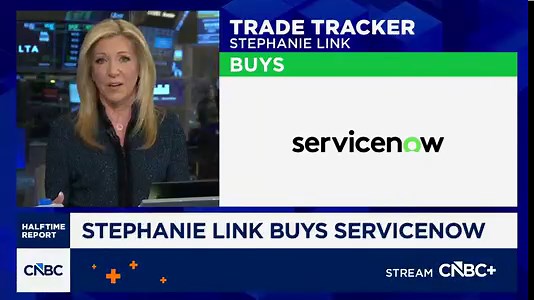 Trade Tracker: Stephanie Link buys ServiceNow