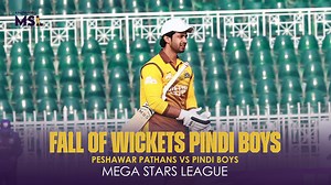 3K views · 45 reactions | 1st Semi Final - Fall of Wickets Pindi Boys | PB vs PP | Mega Stars League #MSL #MegaStarsLeague #megastars #pindiboys #fallofwickets #T10League #highlights #matchhighlights #wickets #cricket #cricketfans #pindistadium #peshawarpathans #semifinal | MSL - Mega Stars League | Facebook
