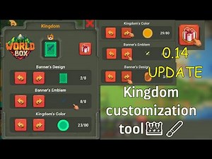 New WorldBox Update 0.14 Kingdom Customization Tool, Explained.