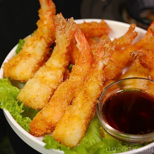 119K views · 571 reactions | Breaded Shrimp Tempura Recipe Shrimp Tempura Ingredients: Shrimp 2 Pieces Egg Bread Crumbs Flour Sauce: 3/4 Cup Water 3 Tablespoon Kikkoman 2 Tablespoon Sugar 1 teaspoon Ginger 1 Tablespoon Radish #Shrimptempura #tempura #breadedshrimptempura | Lutong Kalan | Facebook