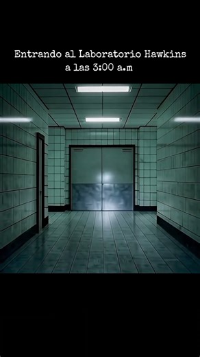Entrando al Laboratorio Hawkins de Stranger Things a las 3 AM. #strangerthings #3am #netflix #horror