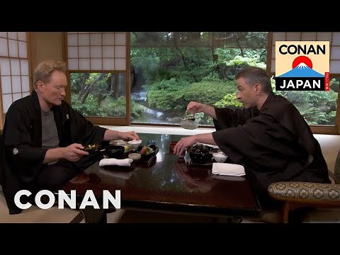 Conan & Jordan Share A Kaiseki Meal | CONAN on TBS