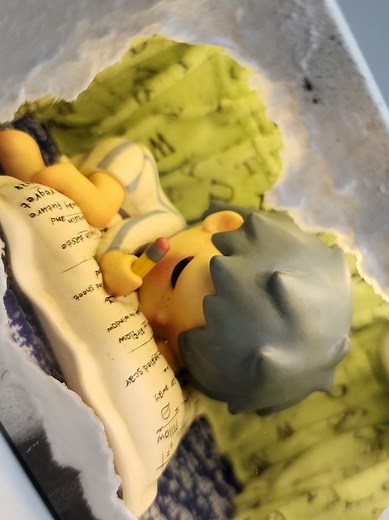 Customizable Hirono Mime Collectibles - Popmart DIY Blind Box