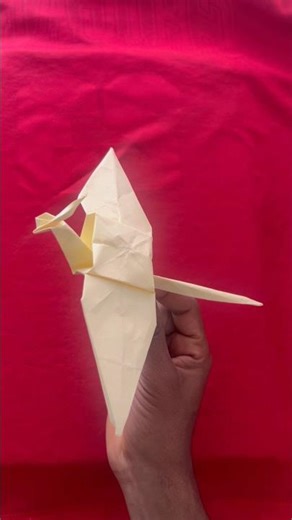 Making a Paper Bird Step by Step (So Satisfying)