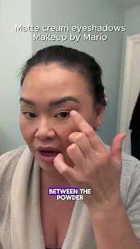 Makeup by Mario Cream Eyeshadow Review | Smooth Matte Finish 👁️✨