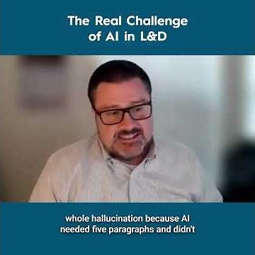 The Real Challenge of AI in L&D - Robert Panetti