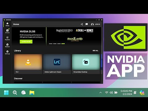 New NVIDIA App in Windows 11 (How to Install)