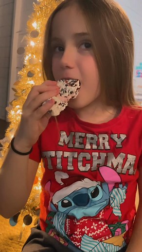 Paragon Princess number 1 gives the tick of approval on Lolly's Fudge White Christmas! 🤤 You can find this delicious Xmas treat in our Espresso Bar 7:30am-12:30pm, 7 days. | Paragon Theatre & Espresso Bar