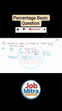 Percentage Trick 💯 | 1 Easy Question Se Concept Clear 😱 | AFCAT & CDS | Check Now 👇