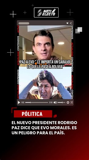 1.1M views · 24K reactions | PAZ A EVO: " A EVO LE IMPORTA UN CAR@J0...