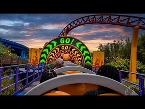 Slinky Dog Dash Full Ride in 4K | Disney's Hollywood Studios July 2025