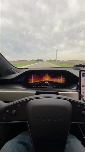 Tesla Model S Plaid drag mode 0–160 mph in just over a quarter of a mile #Tesla #fast