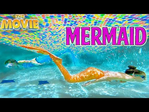 ReaL MerMaiD In OuR PooL 1 HouR LonG The MoviE!