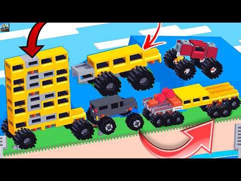 New Best New Live-Fancade-Train,Plane,Ant Car,Big Wheel,Big Car Drive Mad.New Lavels Gameplay DF77
