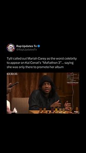 355K views · 2.4K reactions | #Tylil says #MariahCarey was the worst celebrity to appear on #KaiCenat’s “Mafiathon 3”  | Rap Updates Tv | Facebook