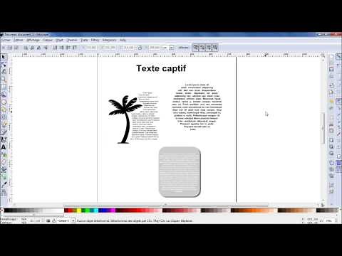 INKSCAPE : Comment créer du texte captif